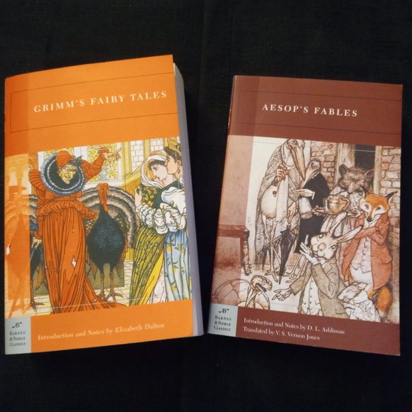 The Complete Brothers Grimm Fairy Tales + Aesop's Fables - Picture 1 of 2